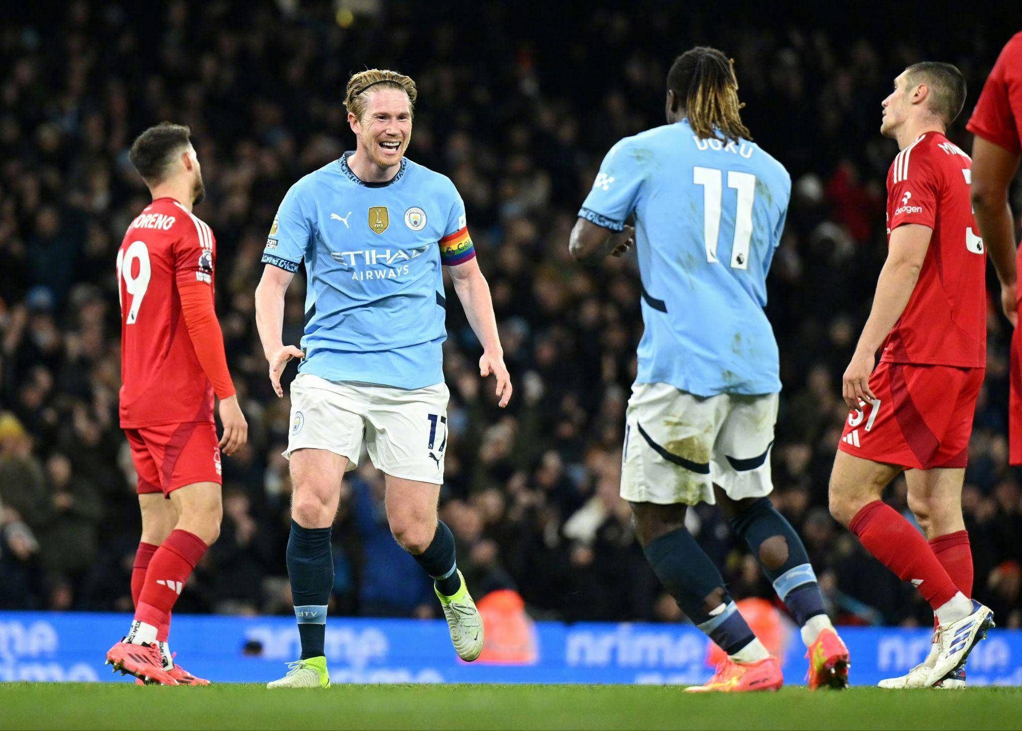 曼城再次力克对手，继续追赶领头羊的简单介绍