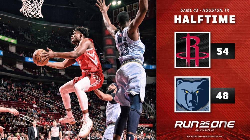 火箭大胜灰熊，乔丹28分砍下全队最高